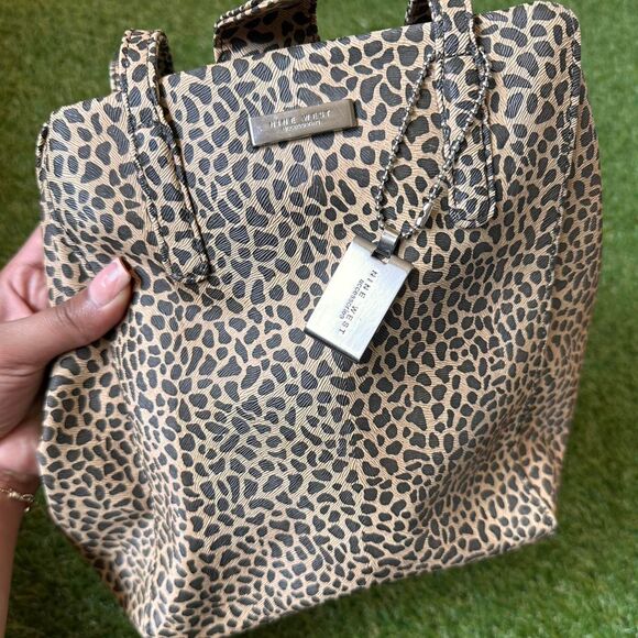 Y2K vintage Nine West leopard print shoulder bag - Picture 6 of 7